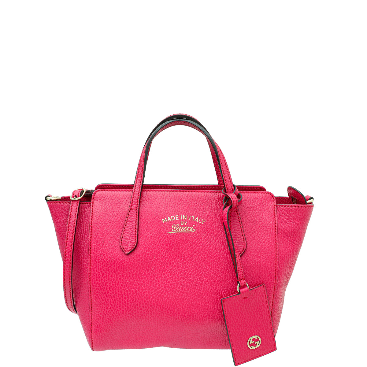 Gucci Fuchsia Swing Tote Mini Bag