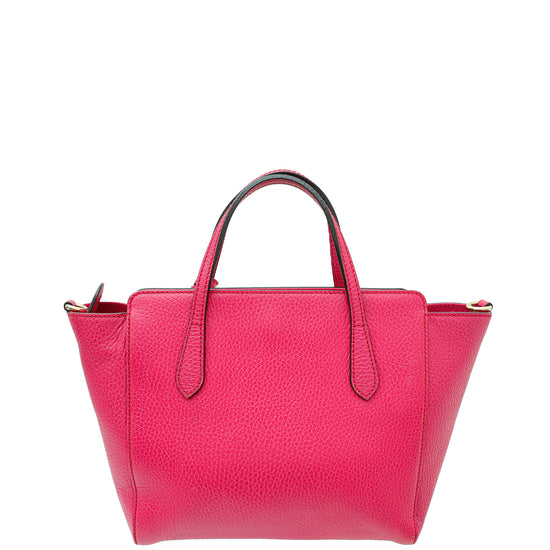 Gucci Fuchsia Swing Tote Mini Bag