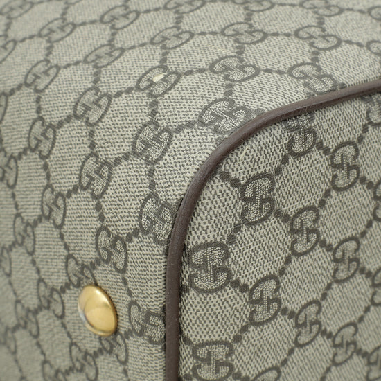 Load image into Gallery viewer, Gucci Ebony GG Supreme Ophidia Savoy Large Duffle Large Bag W/ NY Initial Tag
