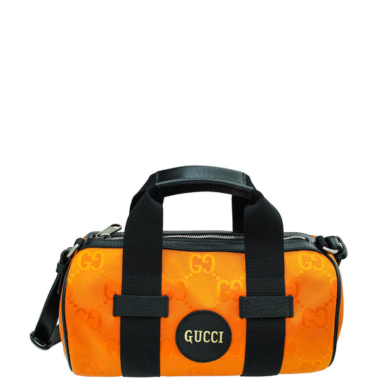 Gucci Bicolor GG Econyl Nylon Off The Grid Duffle Small Bag