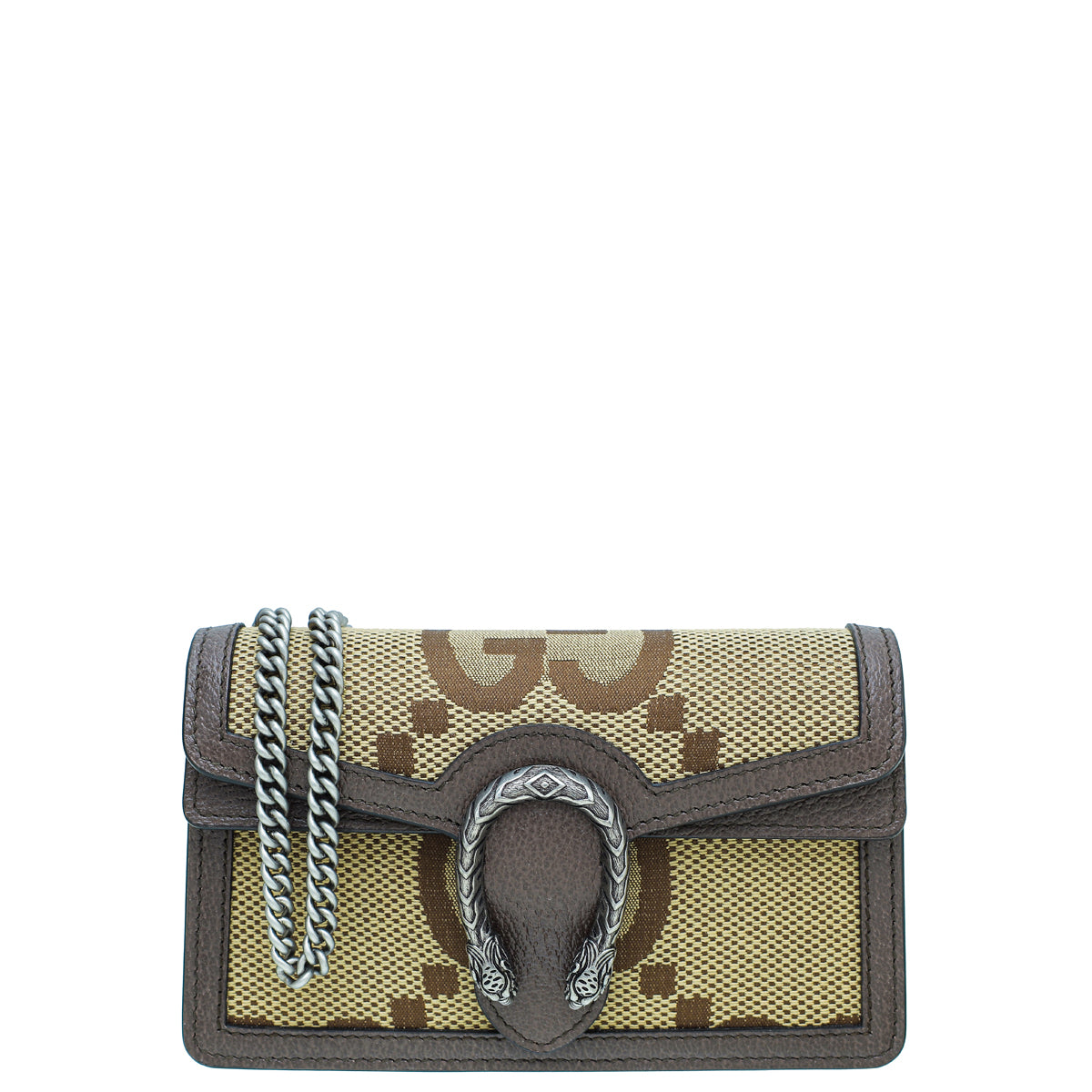 Gucci Bicolor Jumbo GG Dionysus Super Mini Bag-Gucci-THE CLOSET