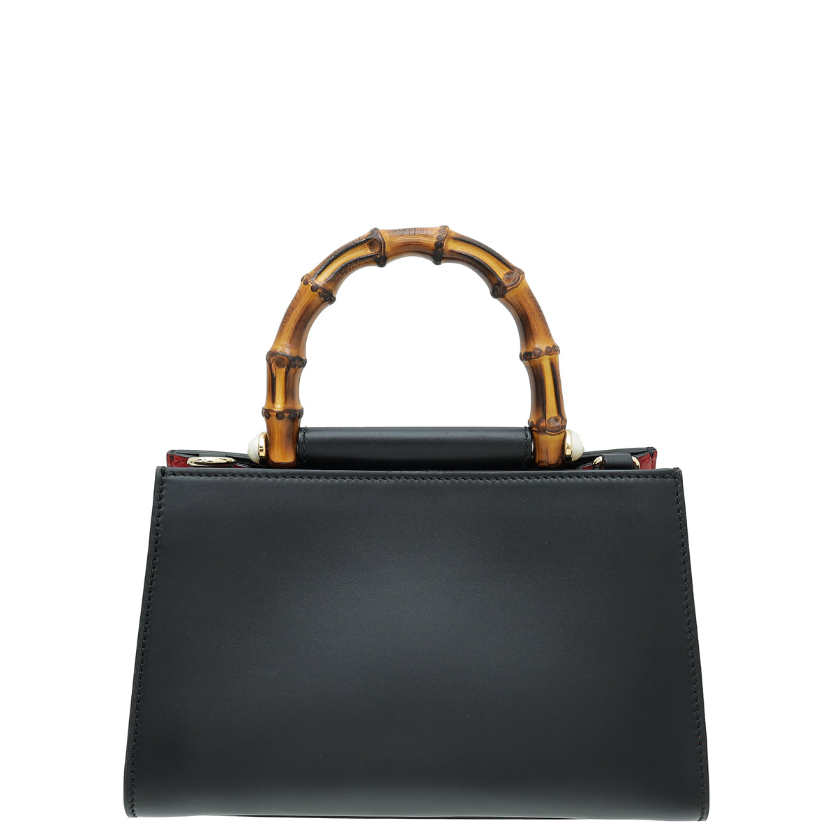 Gucci Bicolor Bamboo Nymphaea Mini Shoulder Bag-Gucci-THE CLOSET