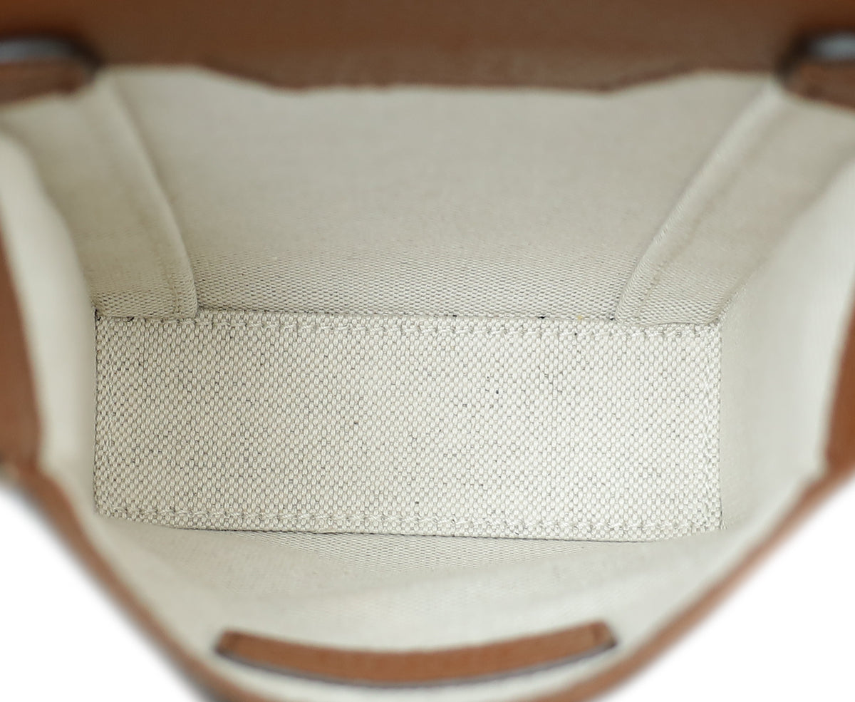 Gucci GG Denim Bicolor Horsebit 1955 Mini Rectangular Bag