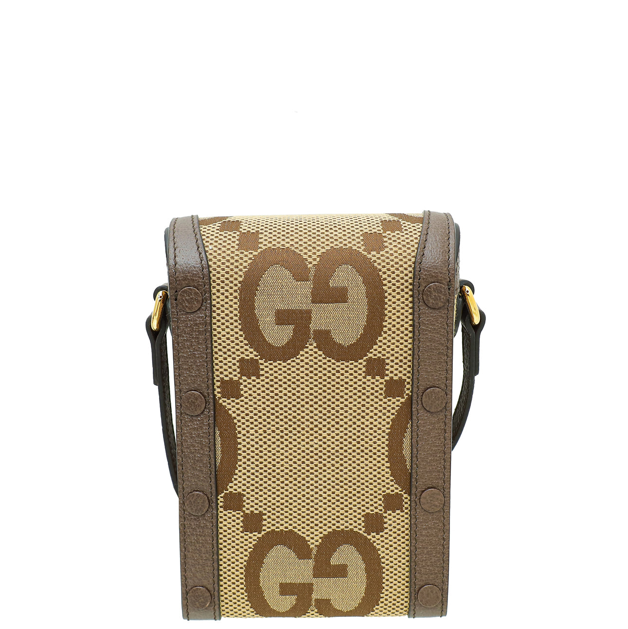 Gucci Bicolor Jumbo GG Horsebit 1955 Mini Rectangular Bag-Gucci-THE CLOSET