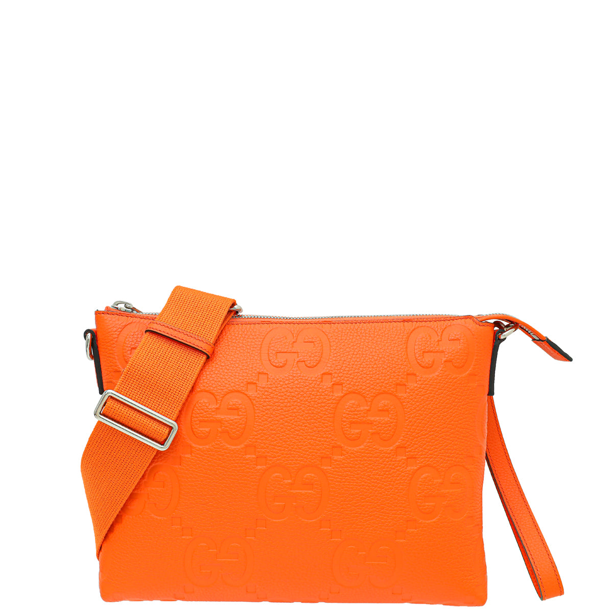 Gucci Orange Jumbo GG Messenger Medium Bag-Gucci-THE CLOSET