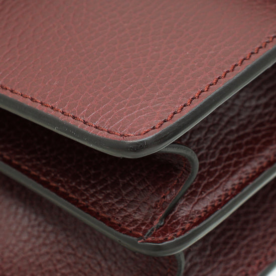 Load image into Gallery viewer, Gucci Burgundy Crystal Dionysus Small Shoulder Bag
