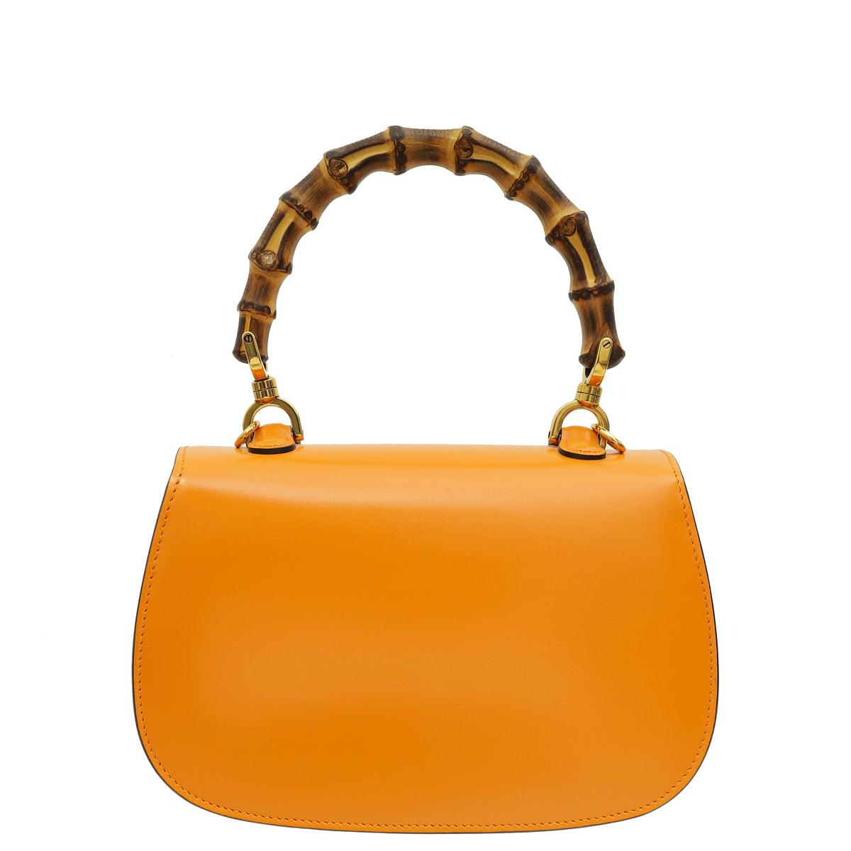 Gucci Tangerine 1947 Bamboo Top Handle Small Bag-Gucci-THE CLOSET