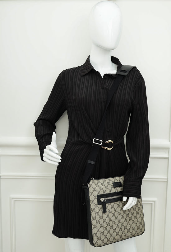 Gucci Bicolor GG Supreme Messenger Medium Bag-Gucci-THE CLOSET