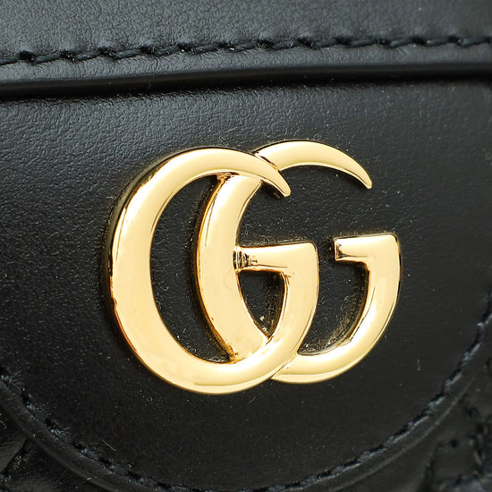 Gucci Black GG Matelasse Mini Bag