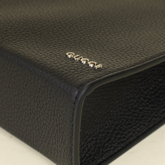 Gucci Black Logo Wristlet Pouch W/ A.A Initials on the Wristlet-Gucci-THE CLOSET