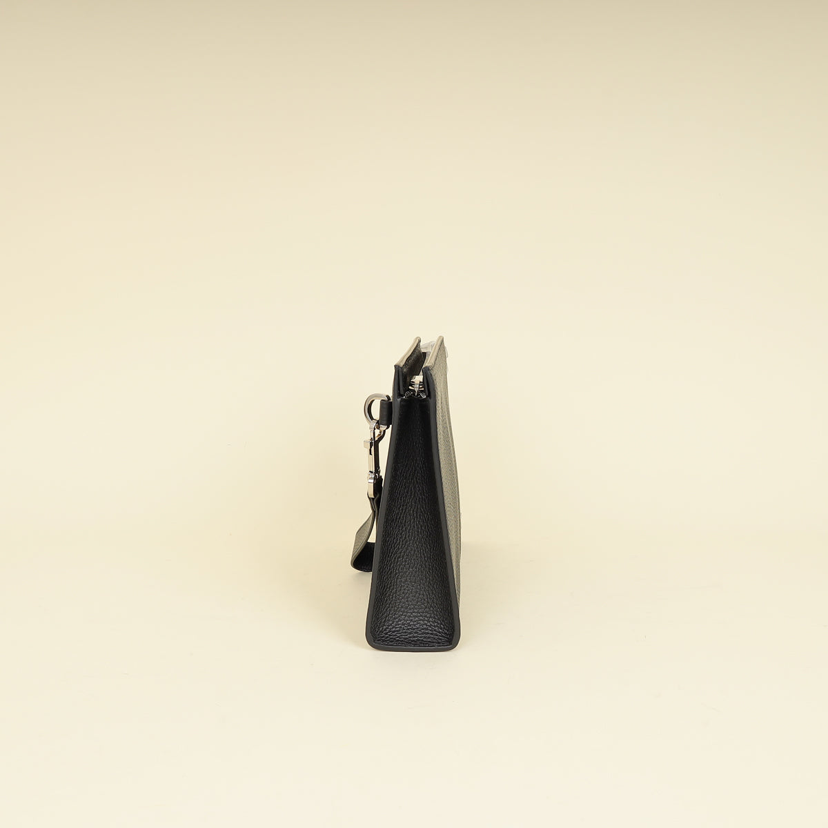 Gucci Black Logo Wristlet Pouch W/ A.A Initials on the Wristlet-Gucci-THE CLOSET