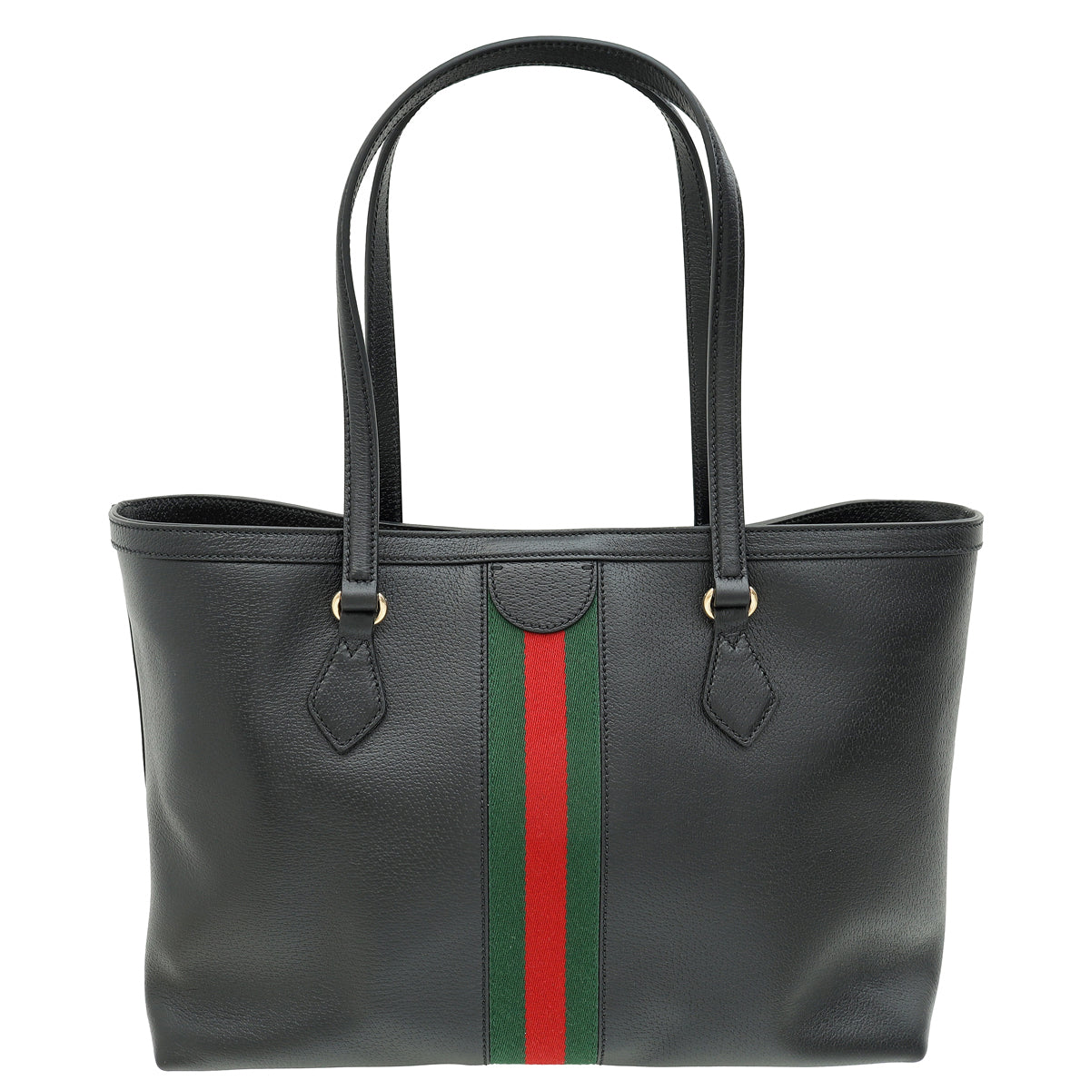 Gucci Black Ophidia Medium Tote Bag-Gucci-THE CLOSET
