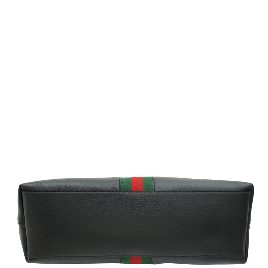 Gucci Black Ophidia Medium Tote Bag-Gucci-THE CLOSET