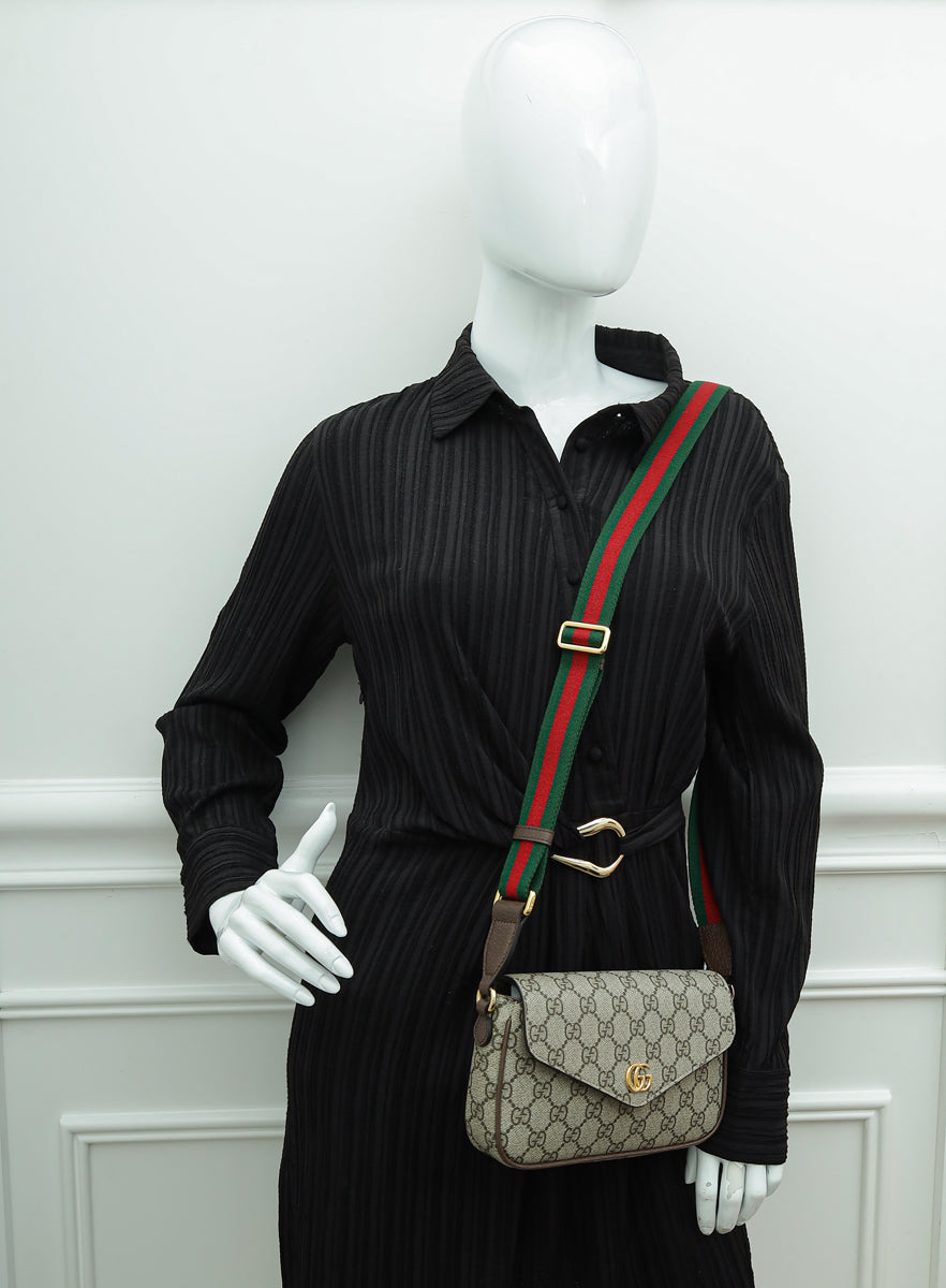 Gucci Multicolor Ophidia Mini Crossbody Bag