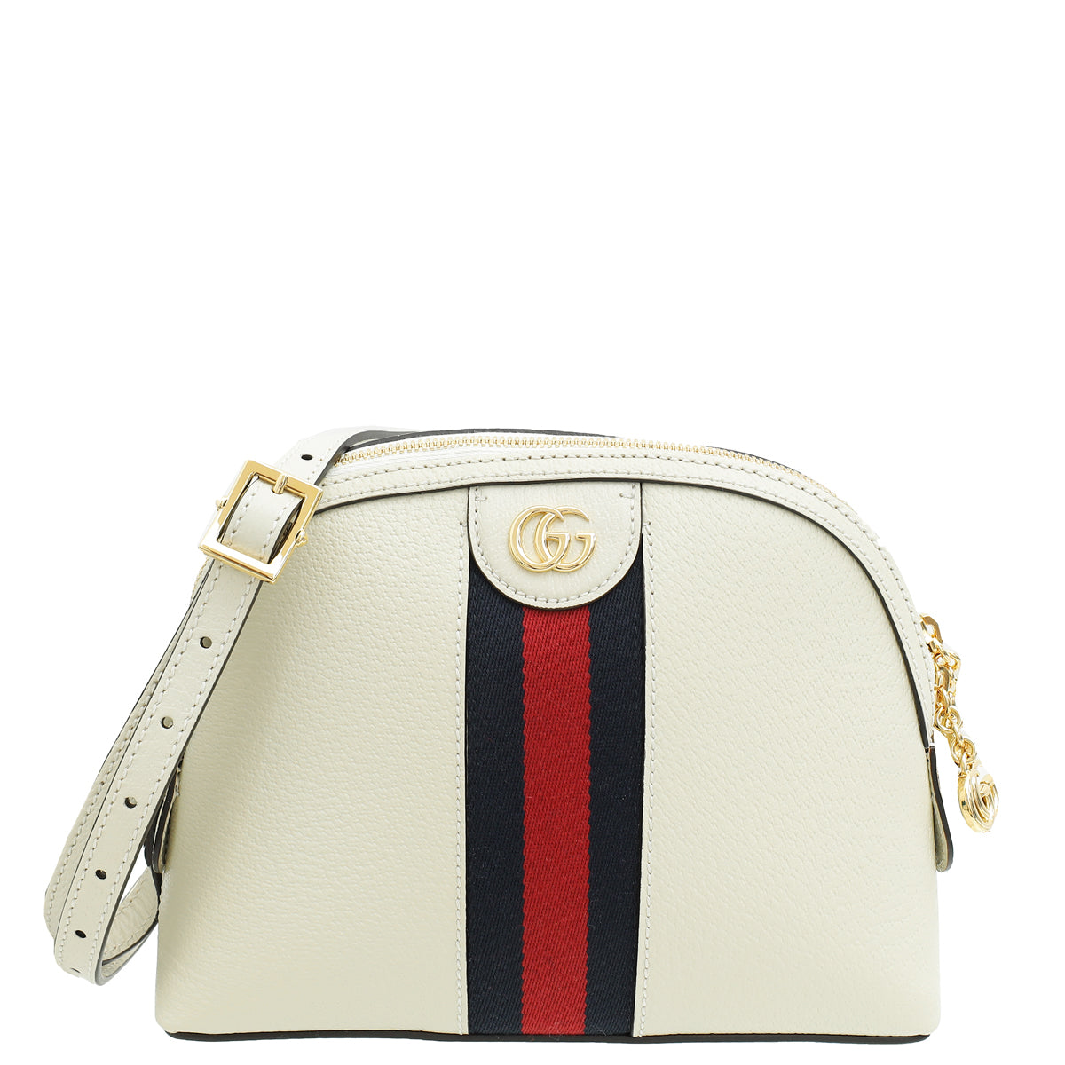 Gucci Mystic White Ophidia Dome Shoulder Small Bag