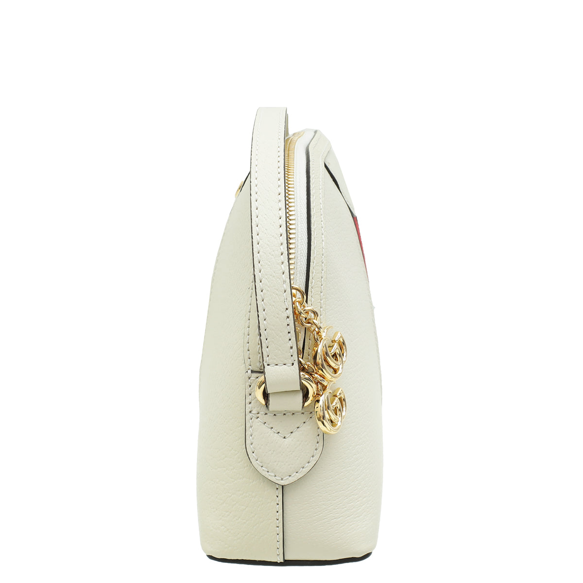 Gucci Mystic White Ophidia Dome Shoulder Small Bag