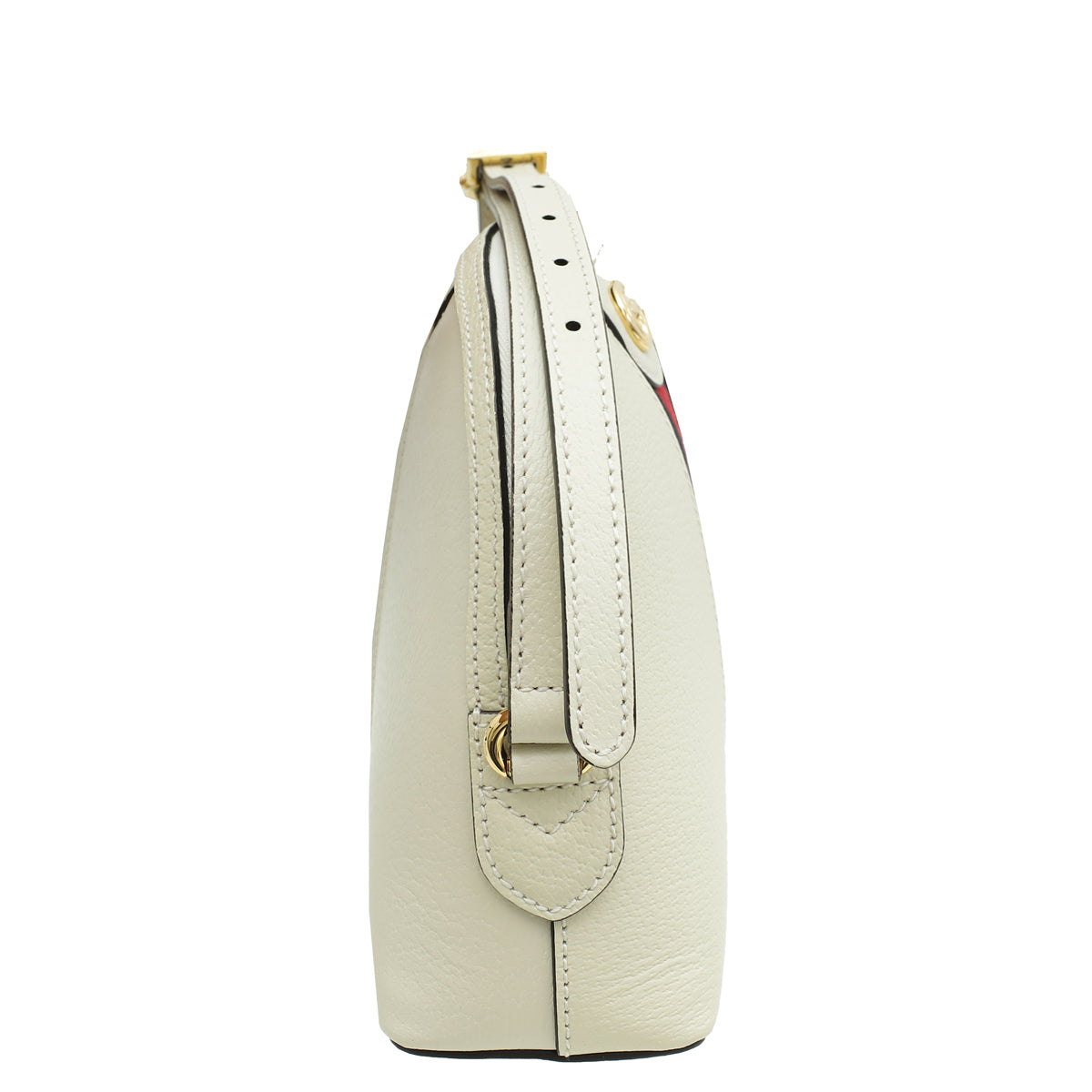 Gucci Mystic White Ophidia Dome Shoulder Small Bag