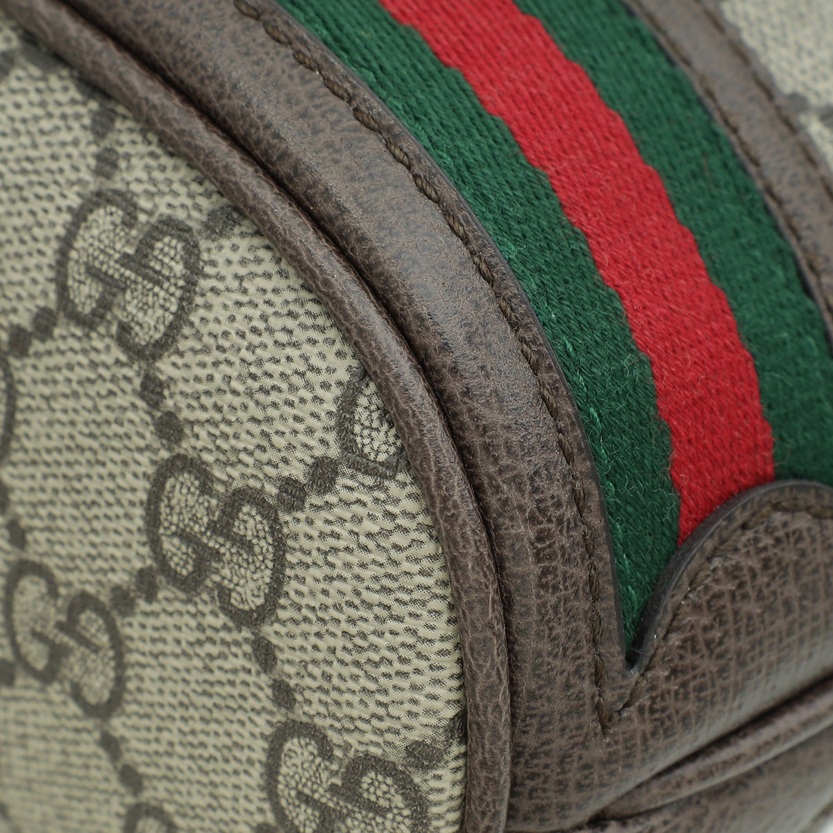 Gucci Bicolor GG Supreme Ophidia Small Bucket Bag