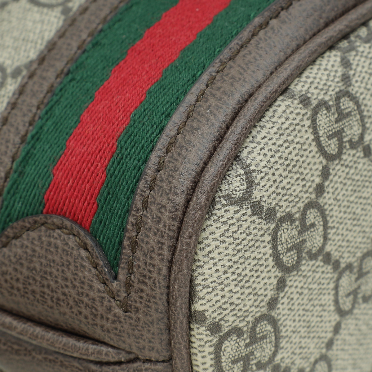Gucci Bicolor GG Supreme Ophidia Small Bucket Bag