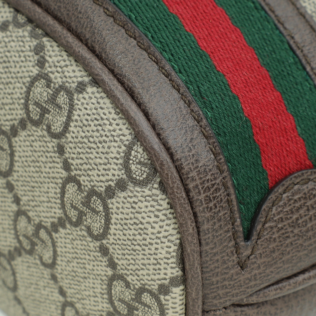 Gucci Bicolor GG Supreme Ophidia Small Bucket Bag