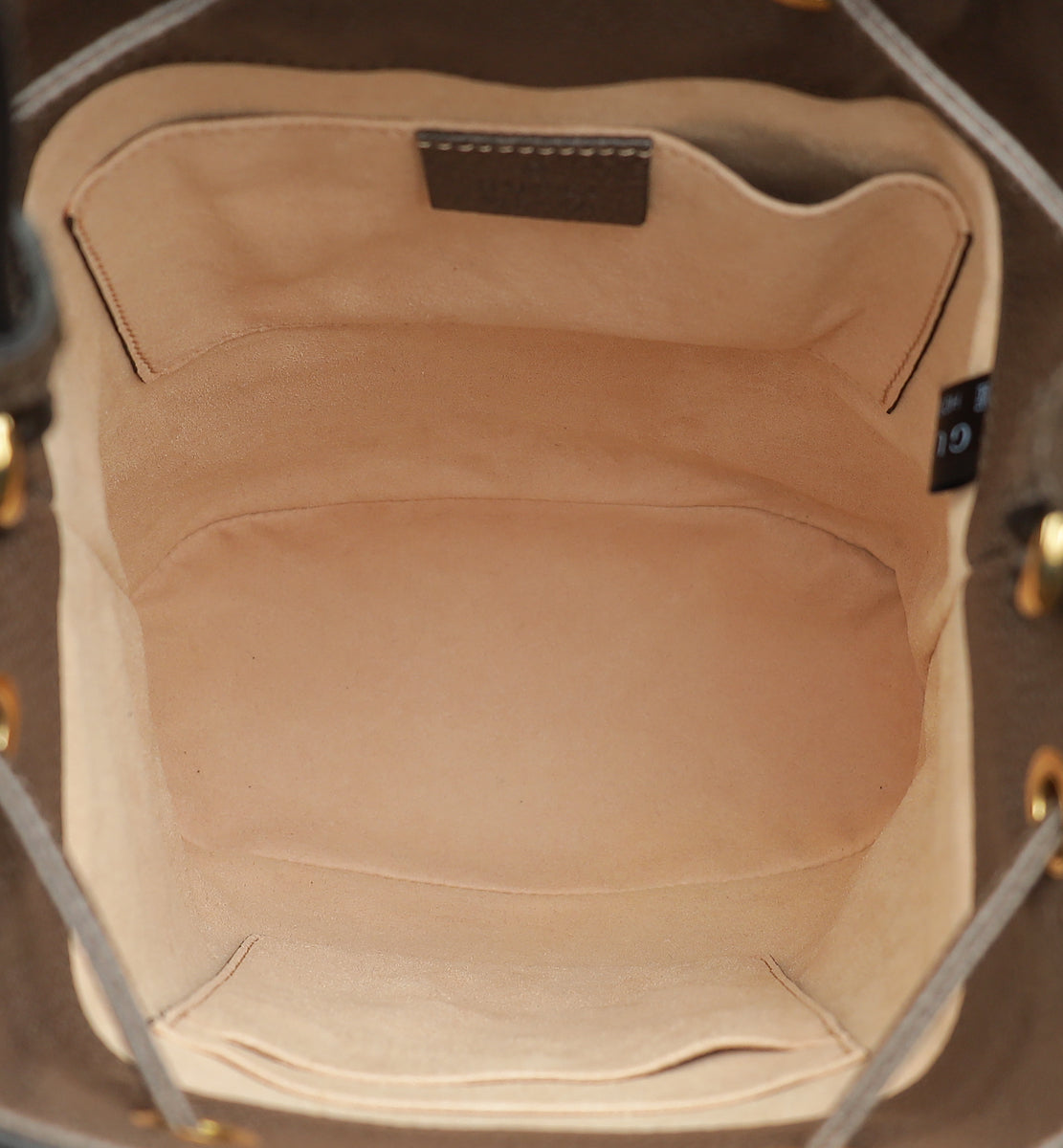 Gucci Bicolor GG Supreme Ophidia Small Bucket Bag