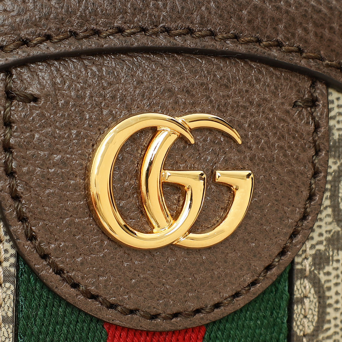 Gucci Bicolor Ophidia Round Shoulder Bag-Gucci-THE CLOSET