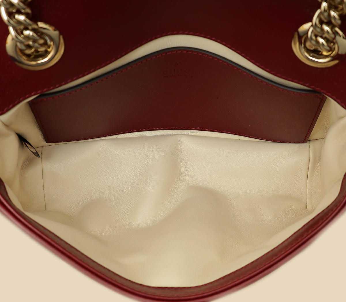 Gucci Burgundy GG Marmont Small Shoulder Bag-Gucci-THE CLOSET