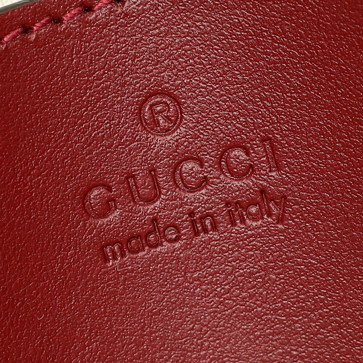 Gucci Burgundy GG Marmont Small Shoulder Bag-Gucci-THE CLOSET