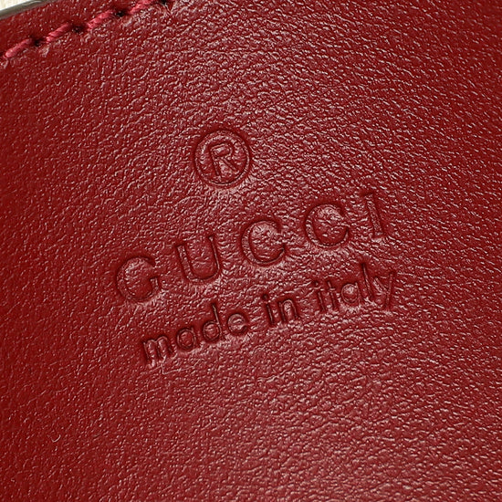 Gucci Burgundy GG Marmont Small Shoulder Bag-Gucci-THE CLOSET