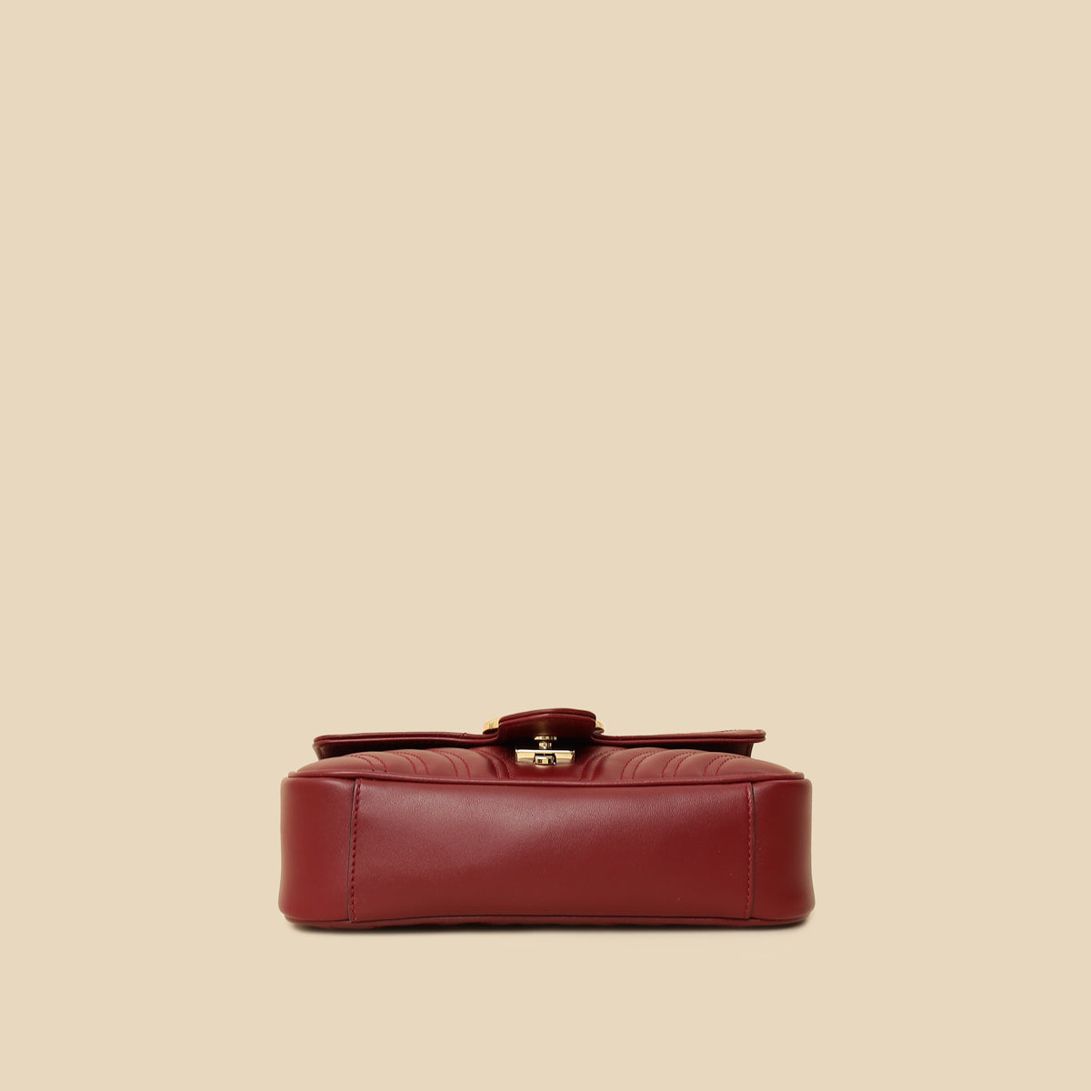 Gucci Burgundy GG Marmont Small Shoulder Bag-Gucci-THE CLOSET