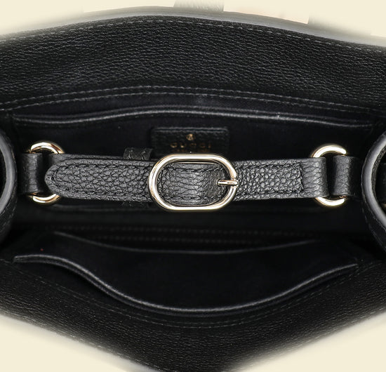 Gucci Black Jackie Top Handle Bag