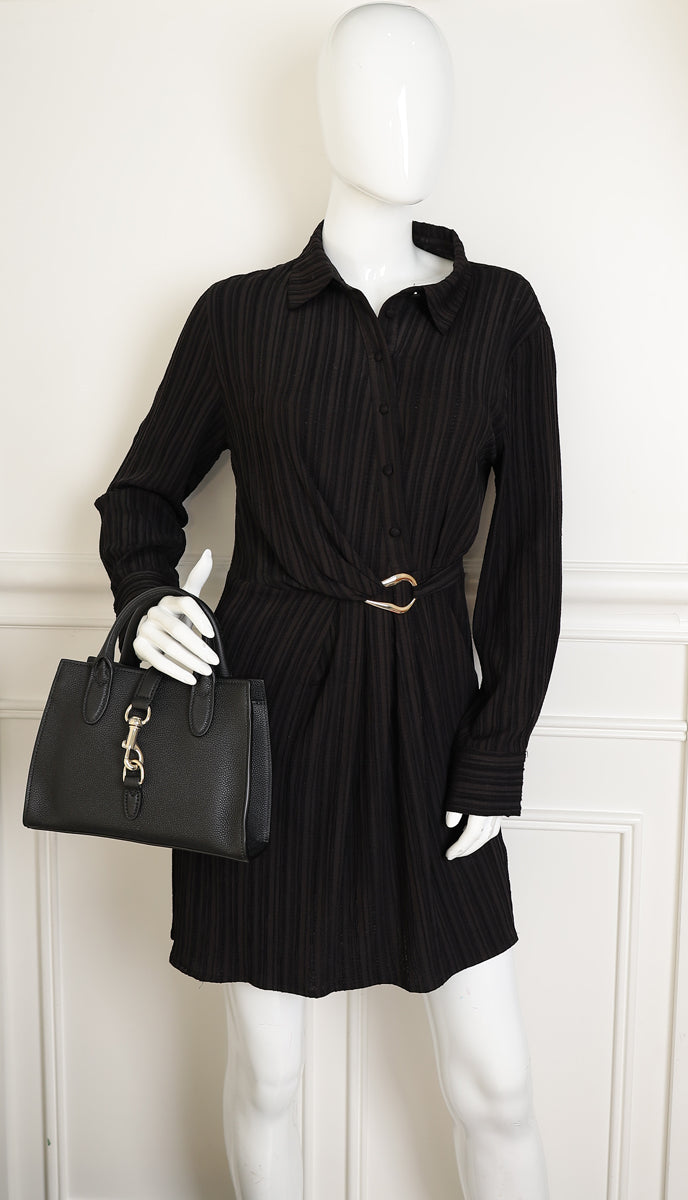 Gucci Black Jackie Top Handle Bag