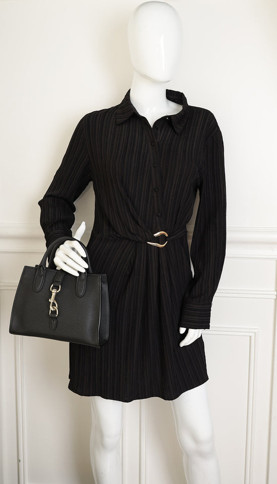 Gucci Black Jackie Top Handle Bag