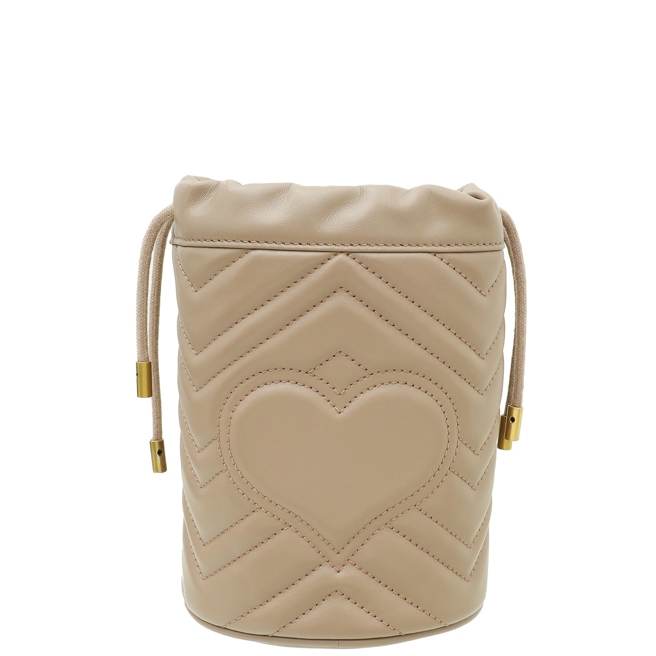 Gucci Dusty Pink GG Marmont Mini Bucket Bag-Gucci-THE CLOSET