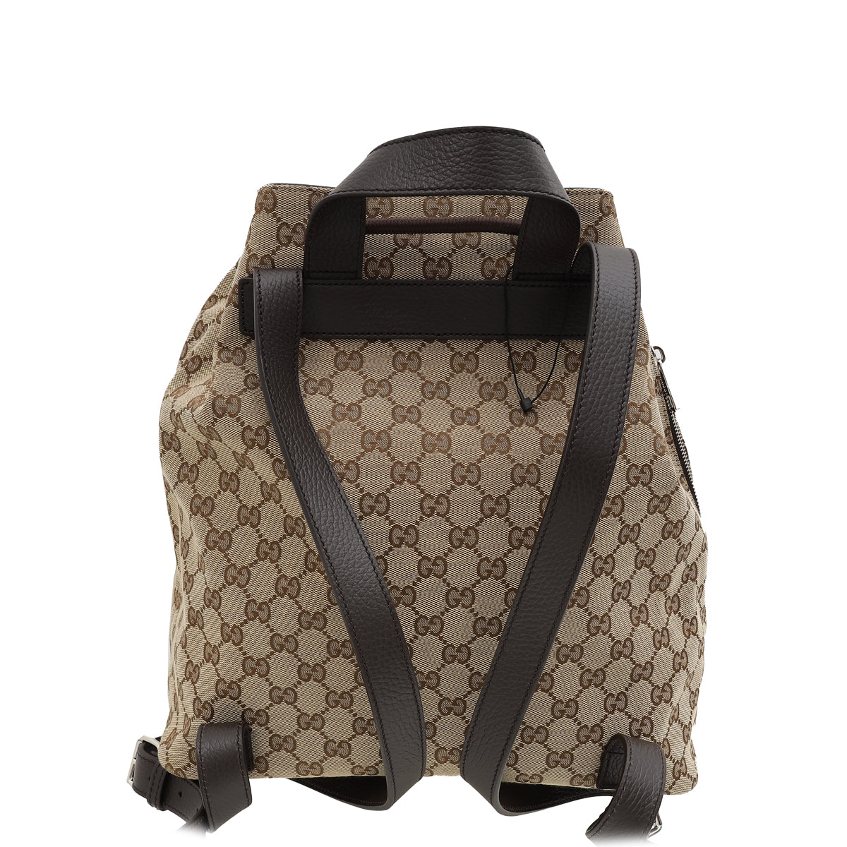 Gucci Bicolor GG O Drawstring Backpack Bag