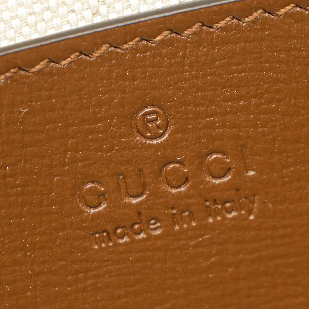 Gucci Bicolor GG Supreme Horsebit 1955 Mini Bag