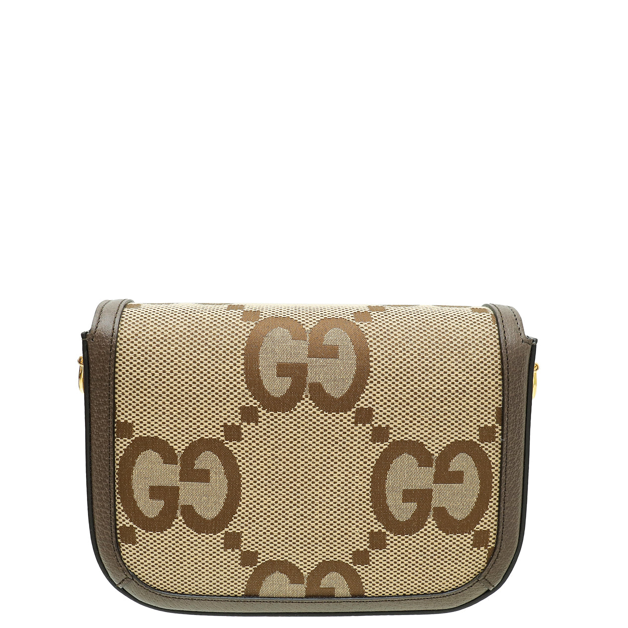 Gucci Bicolor Jumbo GG Horsebit 1955 Mini Shoulder Bag-Gucci-THE CLOSET
