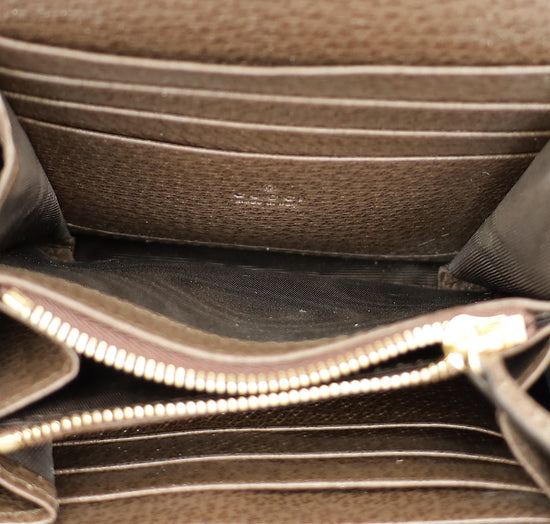 Gucci Ebony GG Guccissima Blondie Medium Chain Wallet-Gucci-THE CLOSET