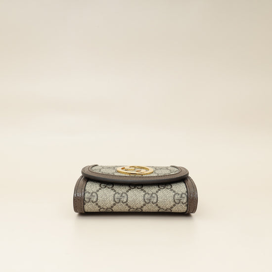 Gucci Ebony GG Guccissima Blondie Medium Chain Wallet-Gucci-THE CLOSET