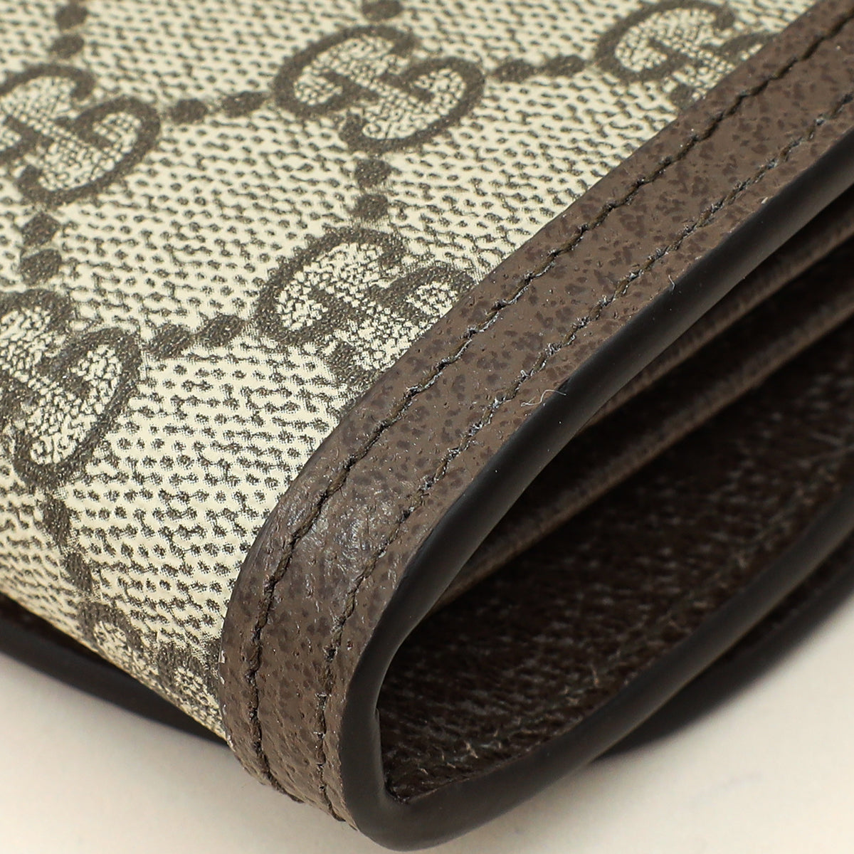 Gucci Ebony GG Guccissima Blondie Medium Chain Wallet-Gucci-THE CLOSET