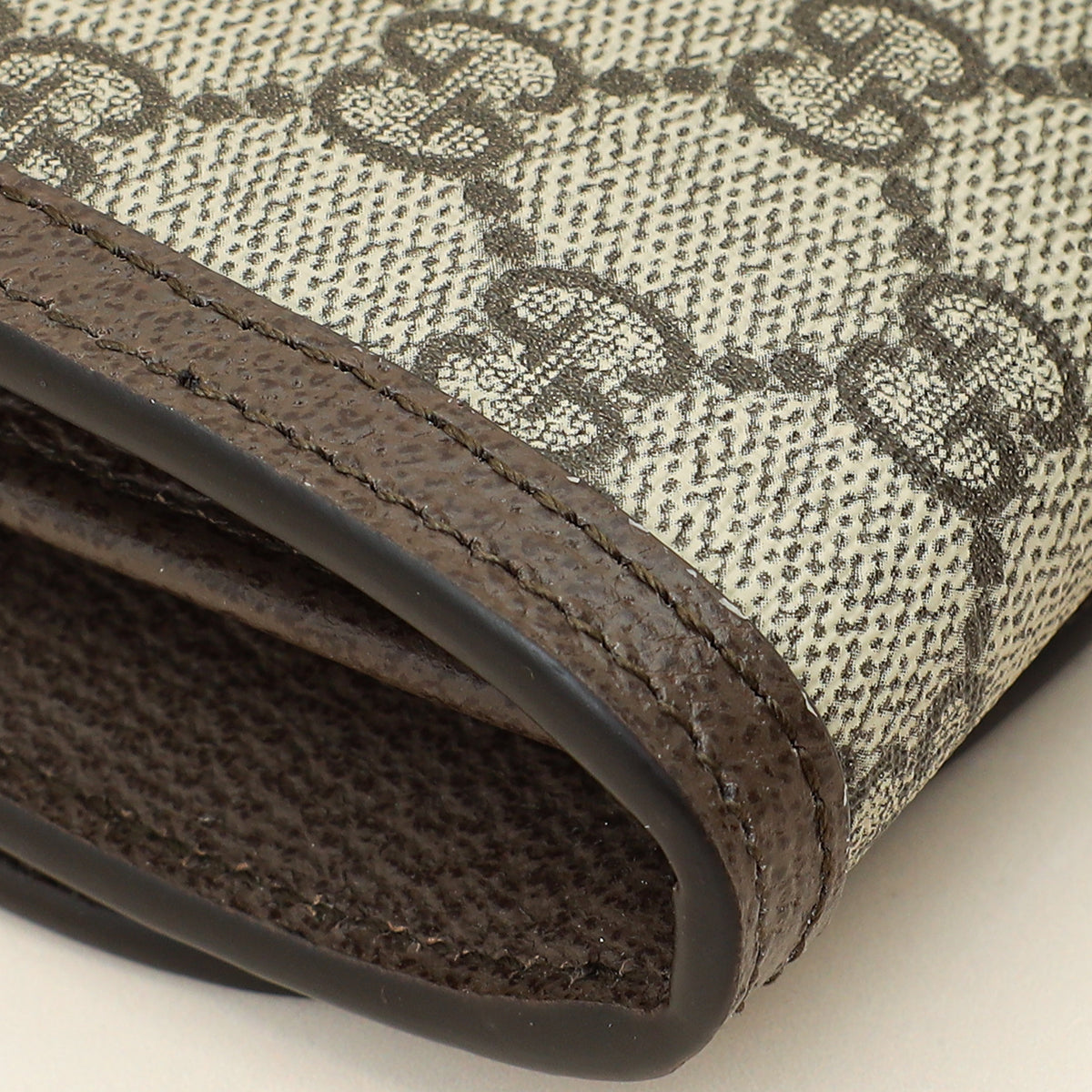 Gucci Ebony GG Guccissima Blondie Medium Chain Wallet-Gucci-THE CLOSET