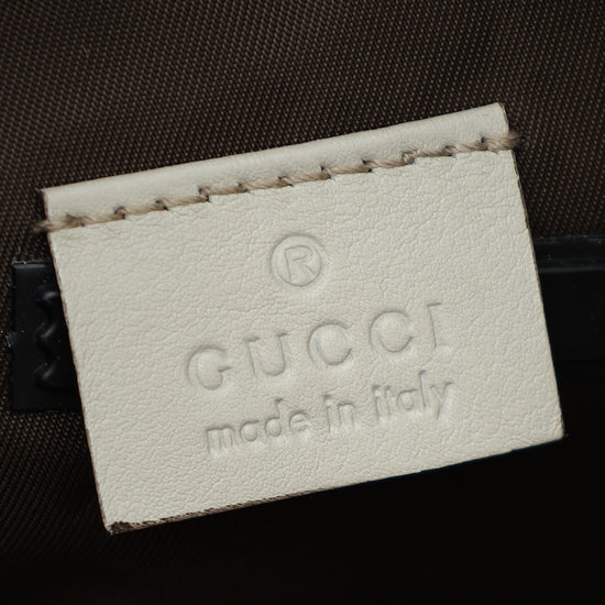 Gucci Bicolor GG Heart Charm Pochette Bag