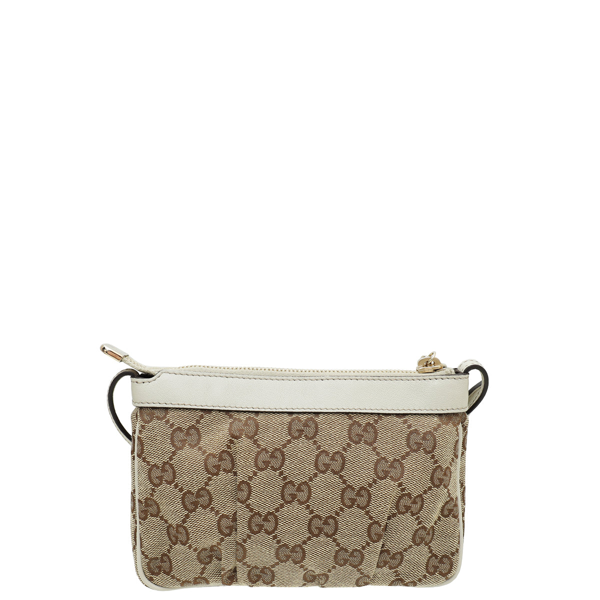 Gucci Bicolor GG Heart Charm Pochette Bag-Gucci-THE CLOSET
