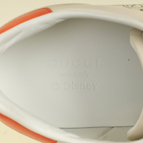Gucci Bicolor x Disney Ace Mickey Mouse Sneakers (For Women) 37.5