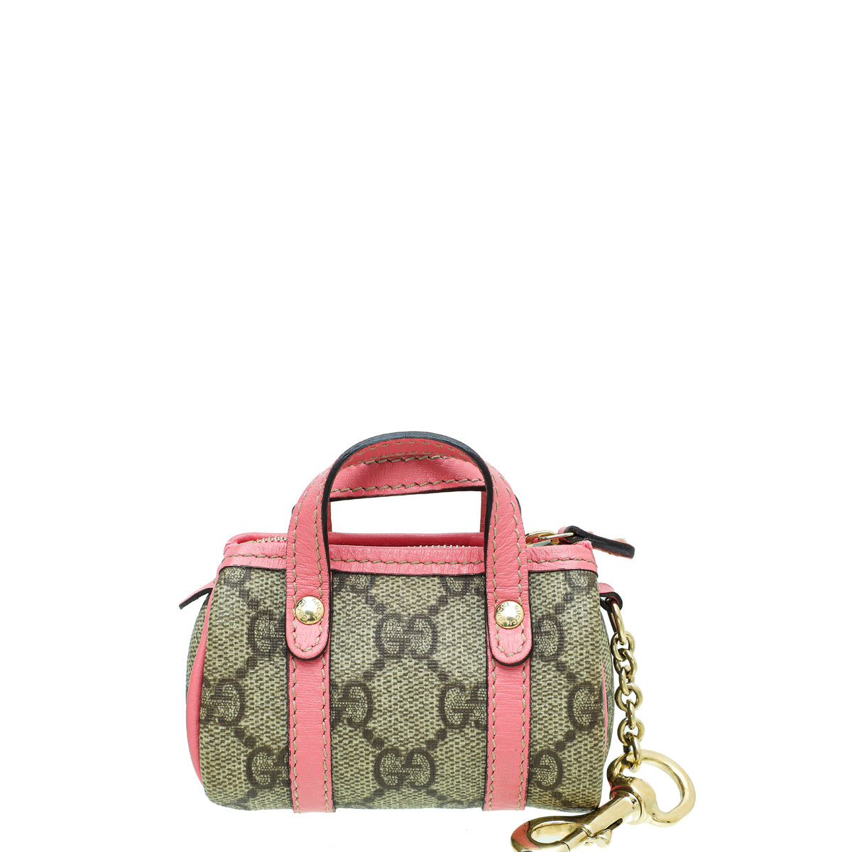 Gucci Bicolor GG Supreme Boston Bag Charm-Gucci-THE CLOSET