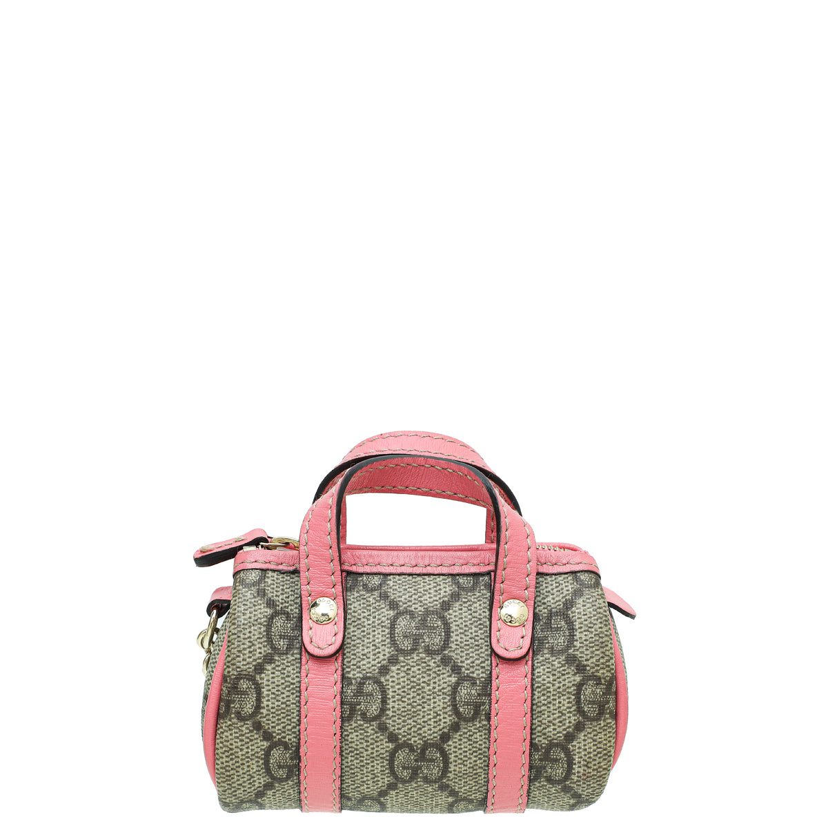 Gucci Bicolor GG Supreme Boston Bag Charm