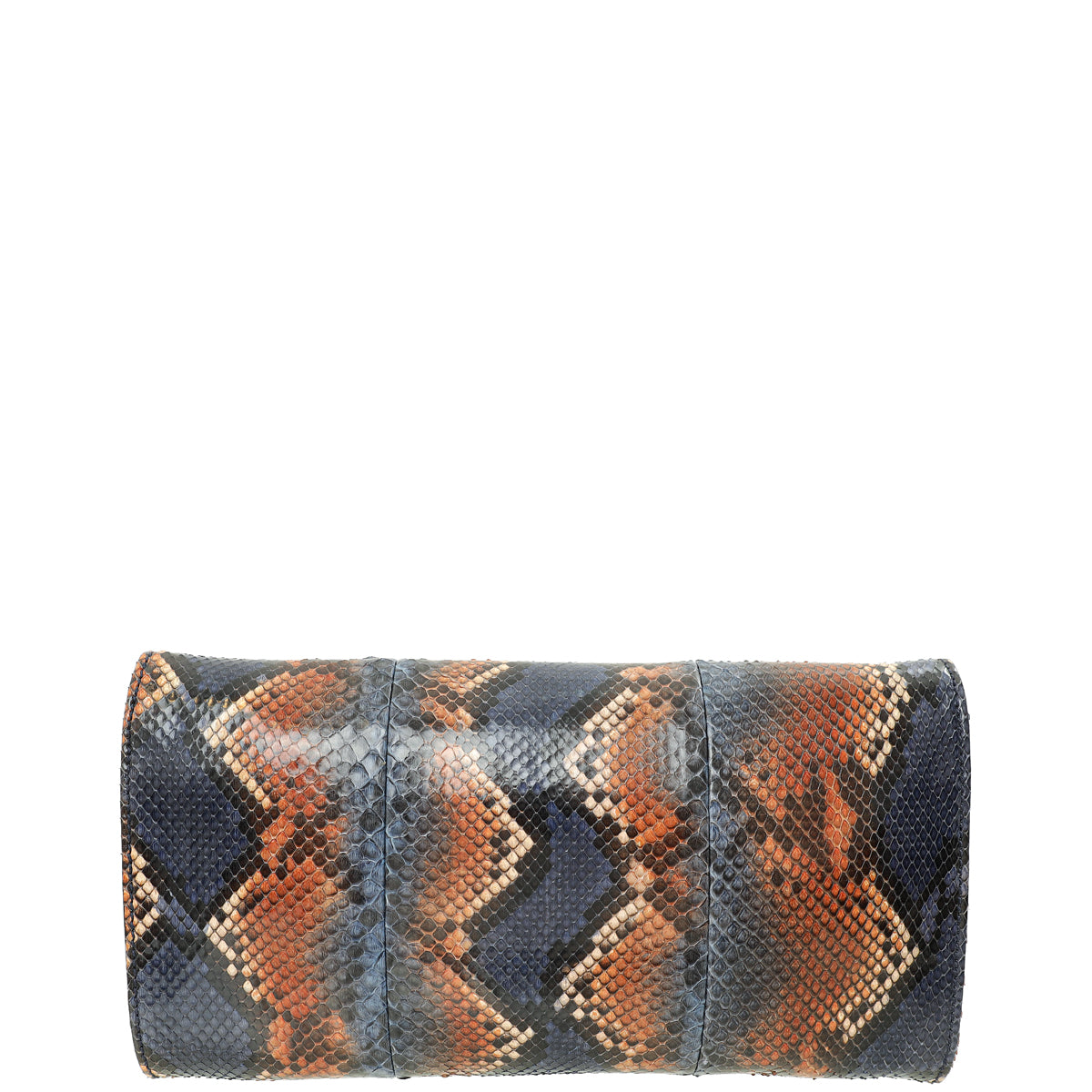 Gucci Bicolor Python Soho Tassel Clutch