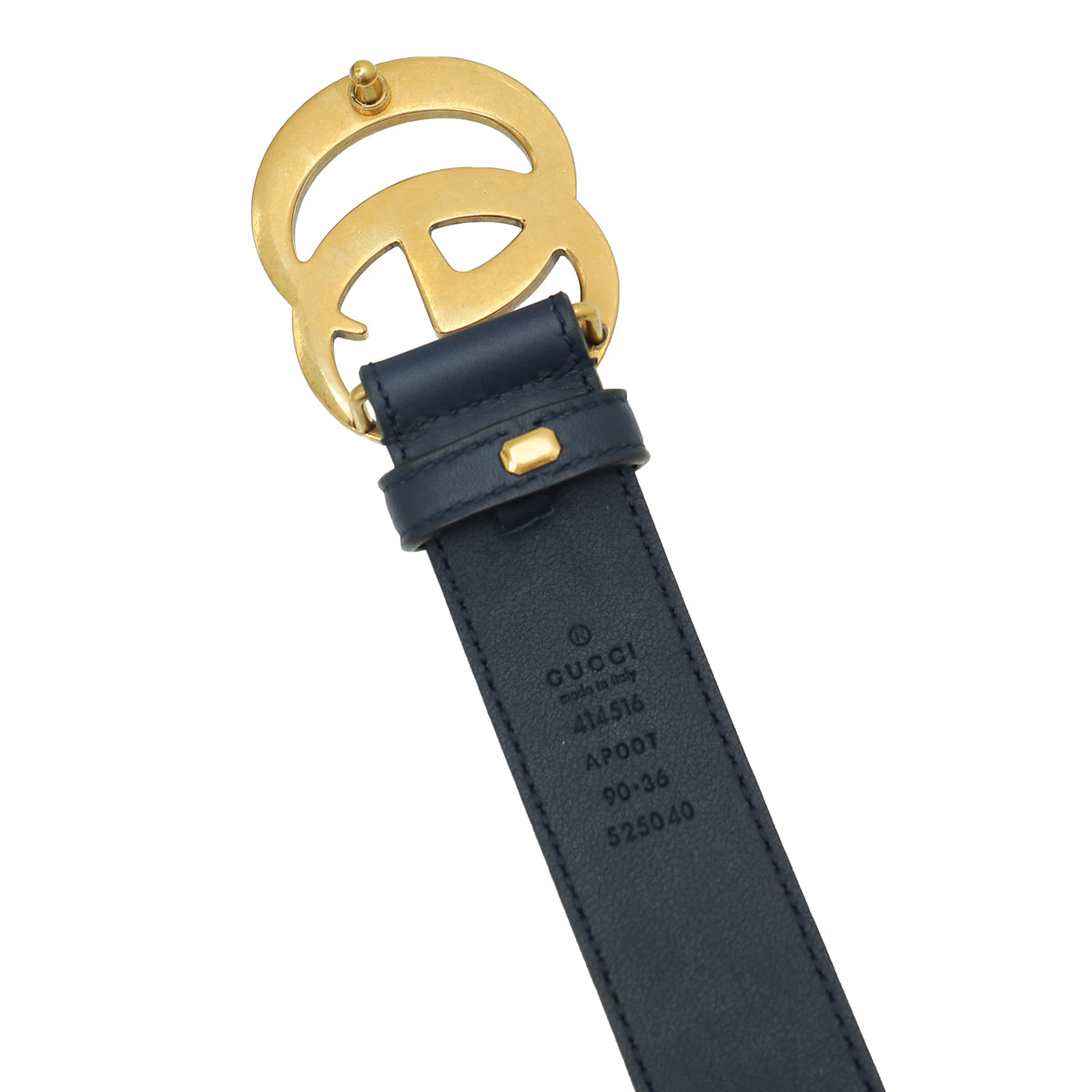 GUCCI　ベルト Belt with Interlocking G detail in black leather | GUCCI® US
