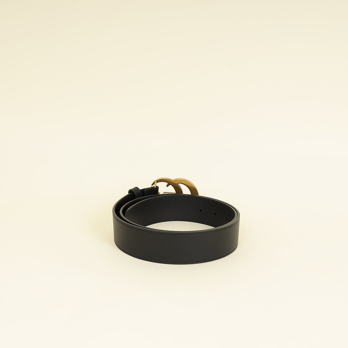 Gucci Black Double G Buckle 40mm Belt 36-Gucci-THE CLOSET