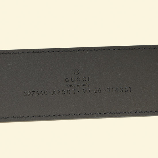 Gucci Black Double G Buckle 40mm Belt 36-Gucci-THE CLOSET